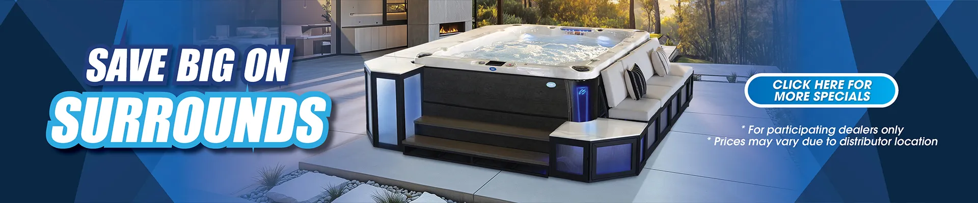 Calspas hot tub being used in a family setting - Memphis